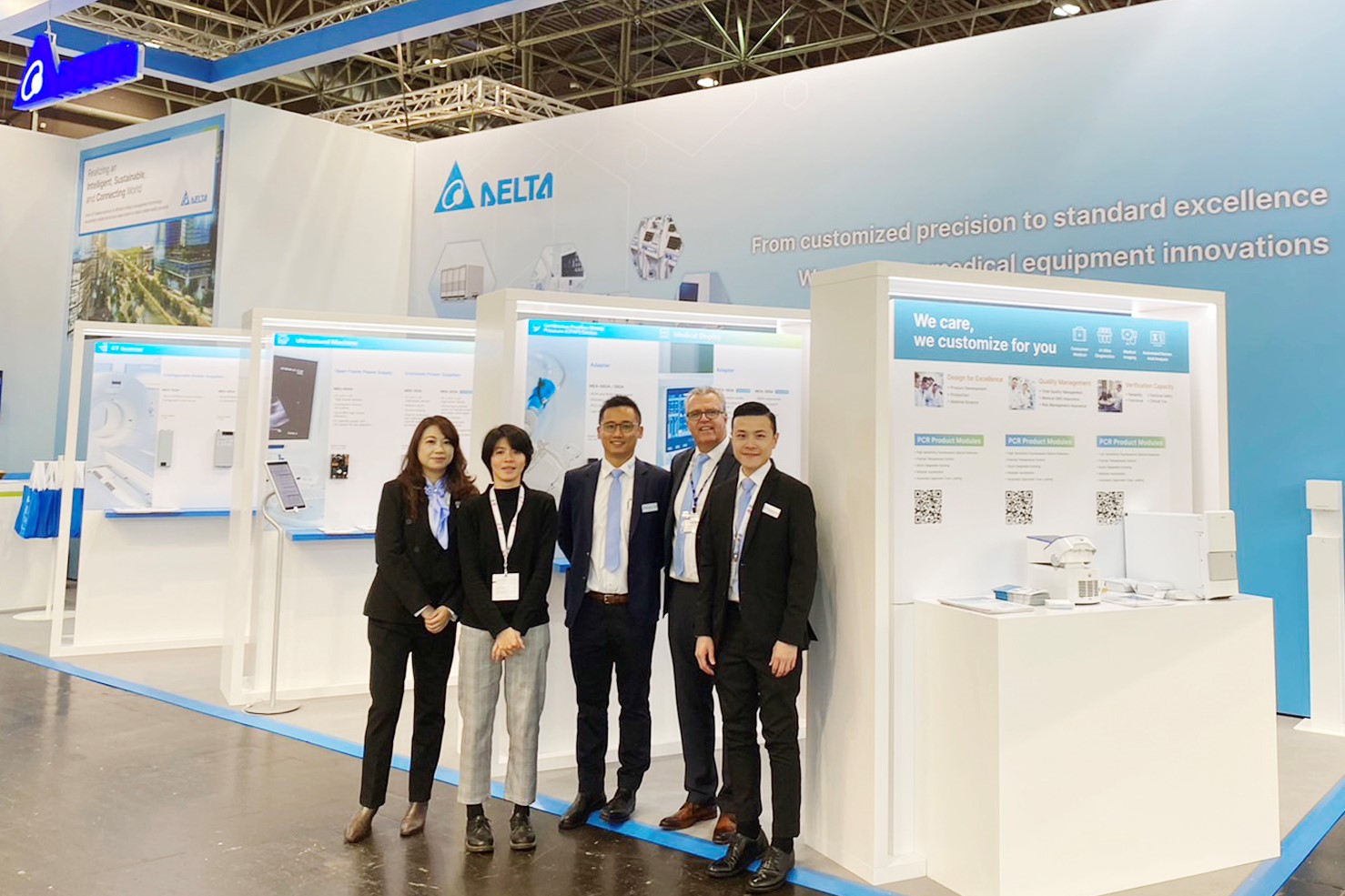 Delta presented medical power supplies at MEDICA 2023