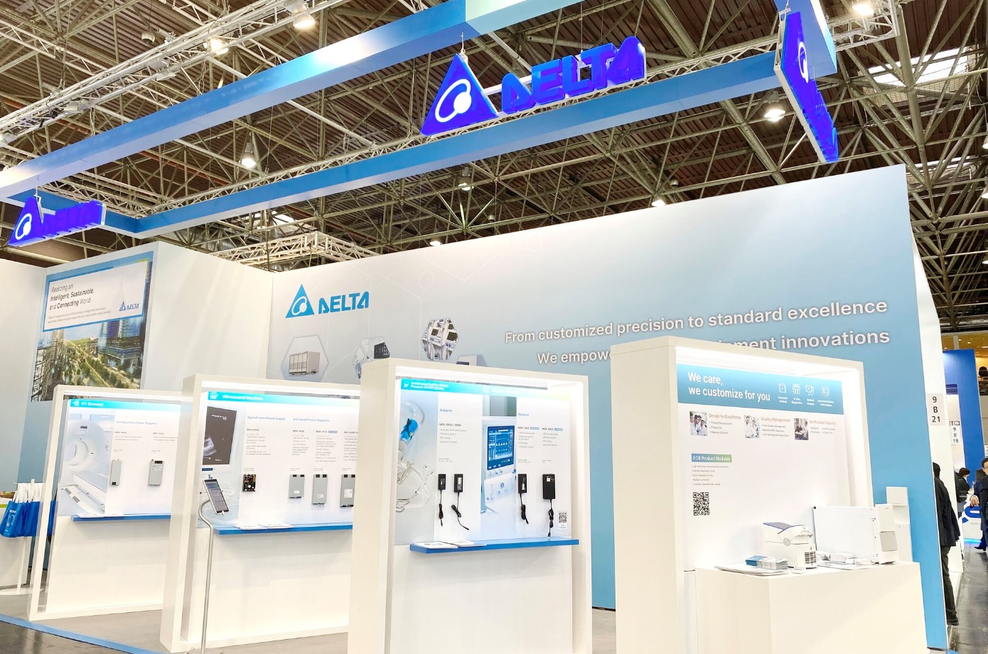 Delta booth at MEDICA 2023