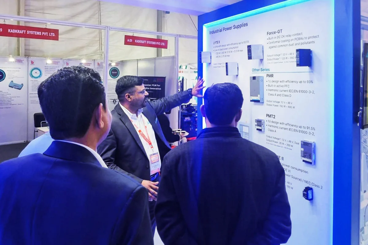 Delta representative present their power supply